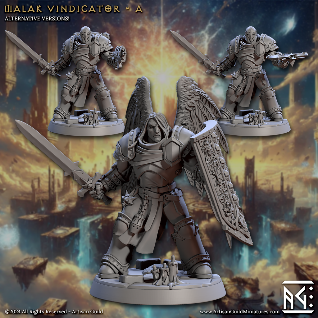Vindicator Miniatures | Wrath of the Malakim | Artisan Guild