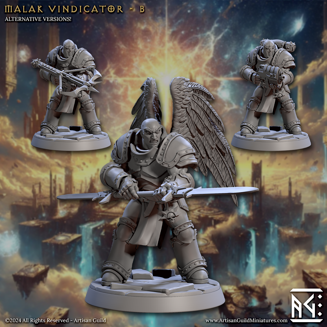 Vindicator Miniatures | Wrath of the Malakim | Artisan Guild