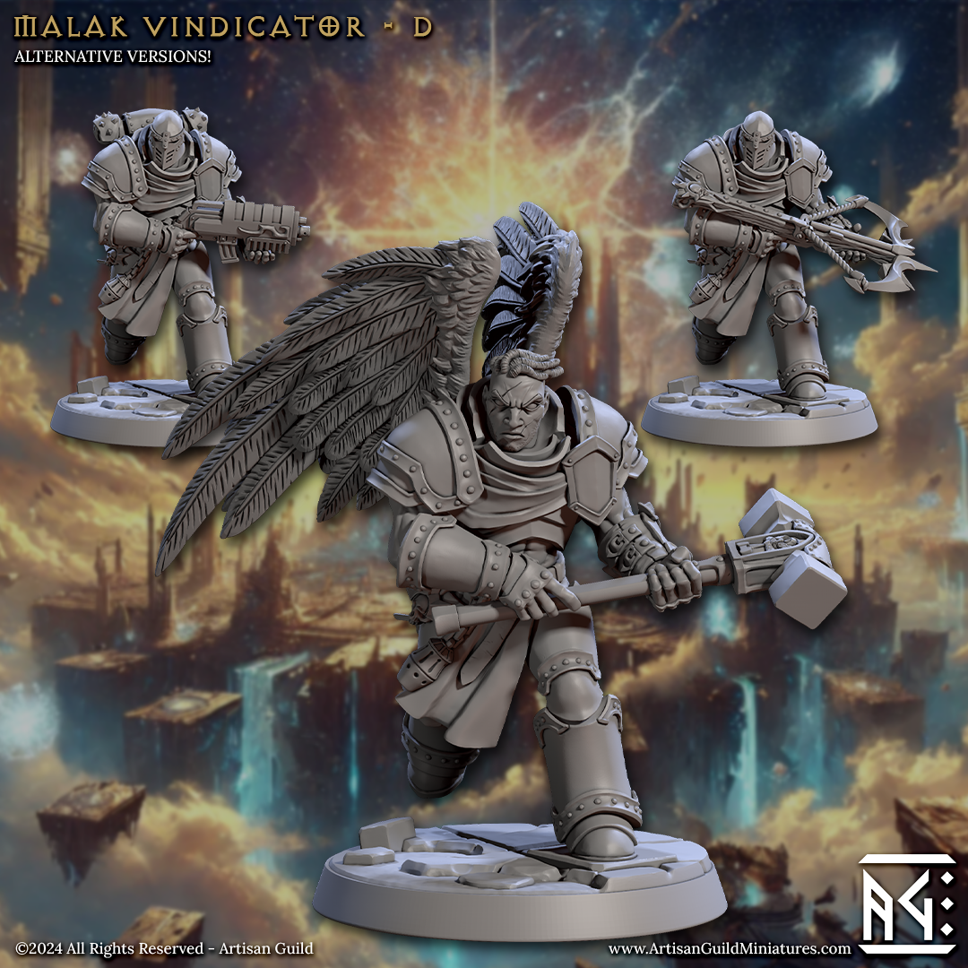 Vindicator Miniatures | Wrath of the Malakim | Artisan Guild