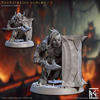 Dwarf Magmaforged Dumlok Miniatures  | Magmaforged Dwarves | Artisan Guild