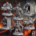Dwarf Magmaforged Dumlok Miniatures  | Magmaforged Dwarves | Artisan Guild