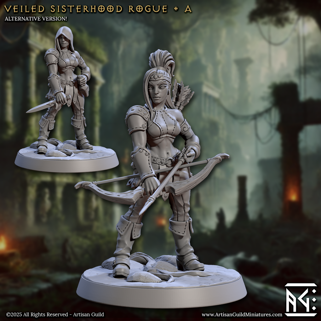Rogue Miniatures | Veiled Sisterhood | Artisan Guild