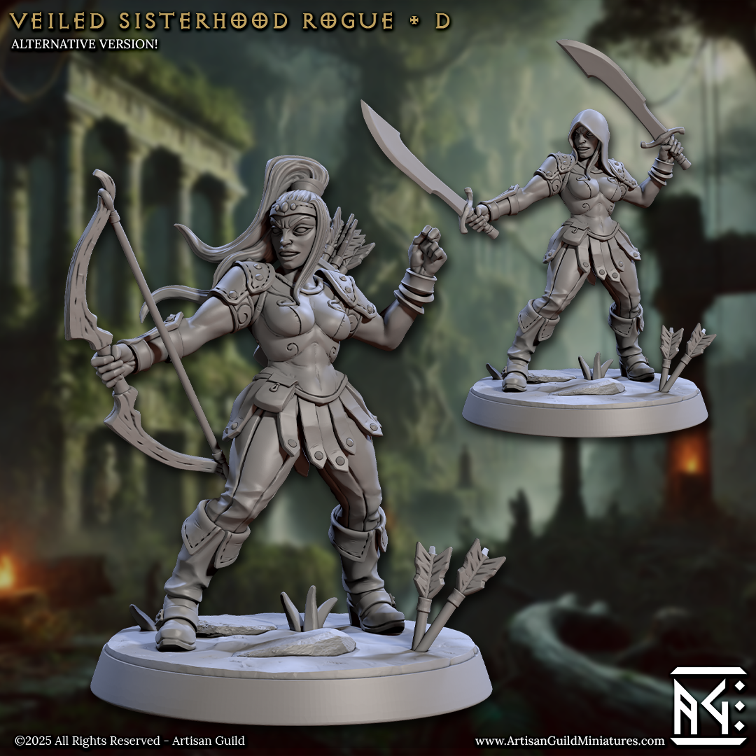 Rogue Miniatures | Veiled Sisterhood | Artisan Guild