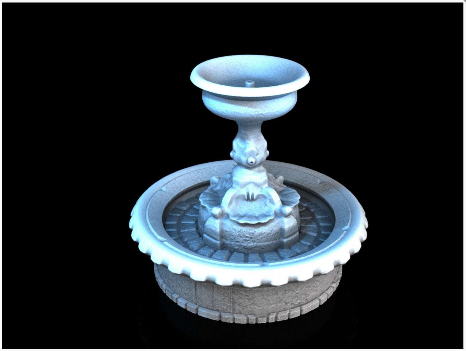 Fountain - 28mm DND/Wargame/RPG Terrain