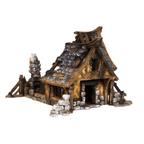 Ruined Medieval House B - 28mm DND/Wargame/RPG Terrain