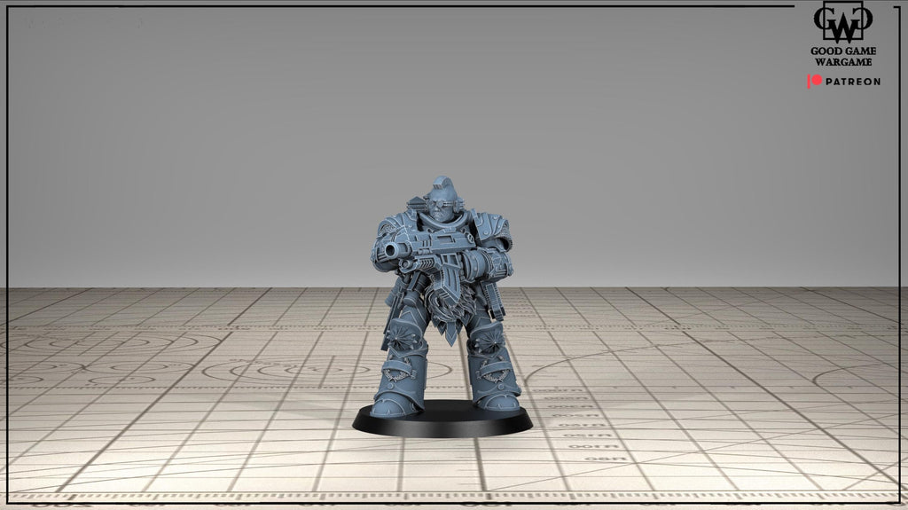 Tonantis Warriors Thunder Warriors SQ Melee Unit by GGW (5 figures supplied) prebuilt