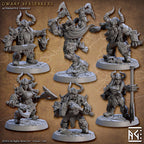 Dwarven Berserker Miniatures | The Quest For Goldvein | Artisan Guild