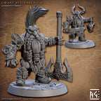 Dwarven Berserker Miniatures | The Quest For Goldvein | Artisan Guild