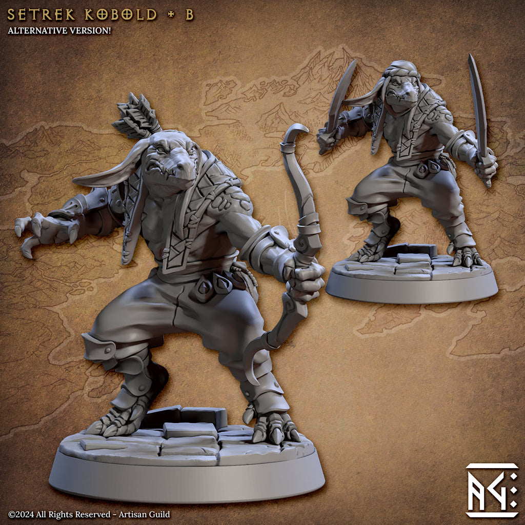 Sterek Kobold Miniatures | Temple of Ifrit | Fantasy D&D Miniature | Artisan Guild