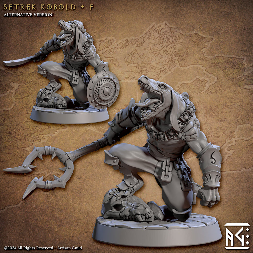 Sterek Kobold Miniatures | Temple of Ifrit | Fantasy D&D Miniature | Artisan Guild