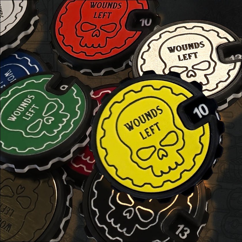 Winter's Breath 1-16 Tabletop Wound Tracker