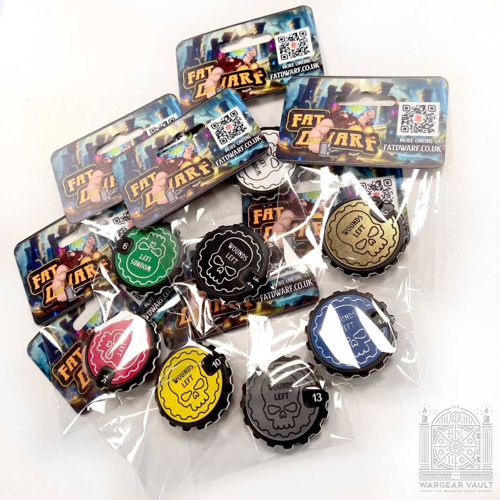 1-16 Table top Wound Tracker (Choose a Colour)