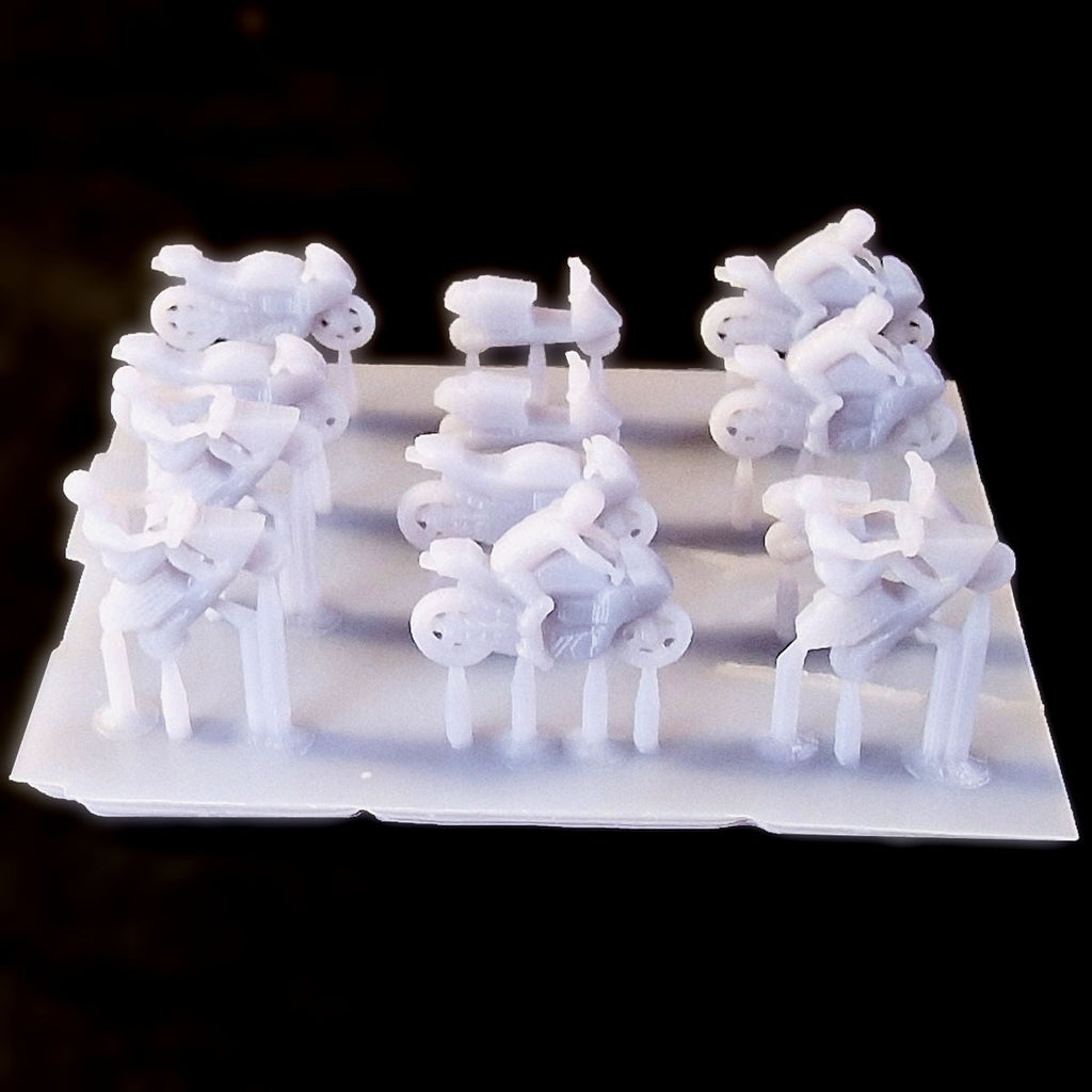 Z Gauge (1:220) Motorbikes