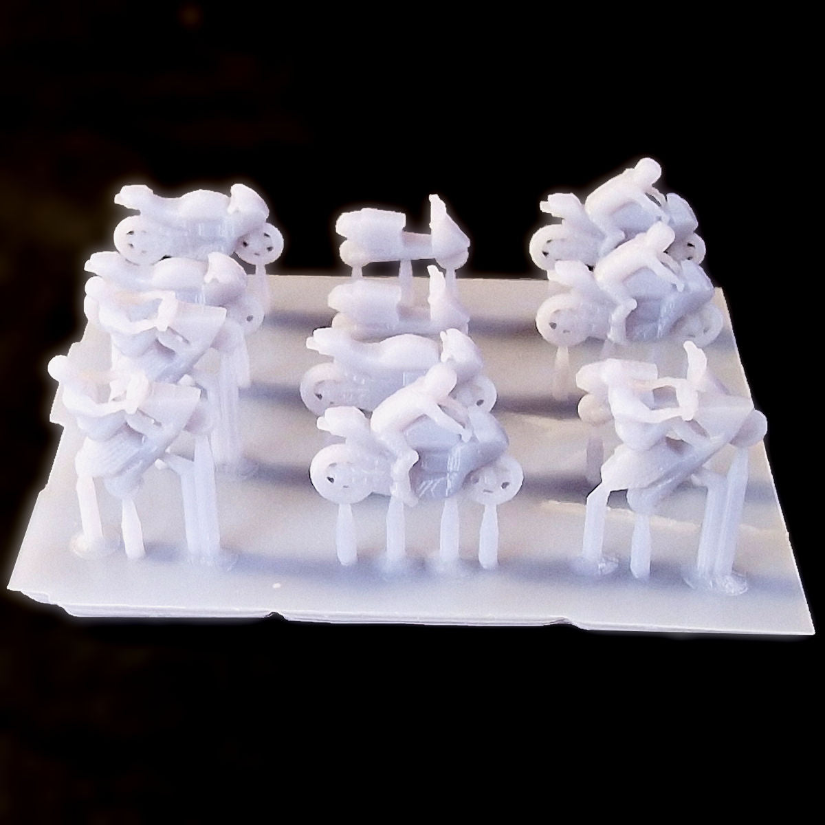 Z Gauge (1:220) Motorbikes