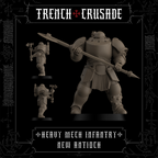 Trench Crusade - Heavy Mechanised Infantry (Polearm) - New Antioch