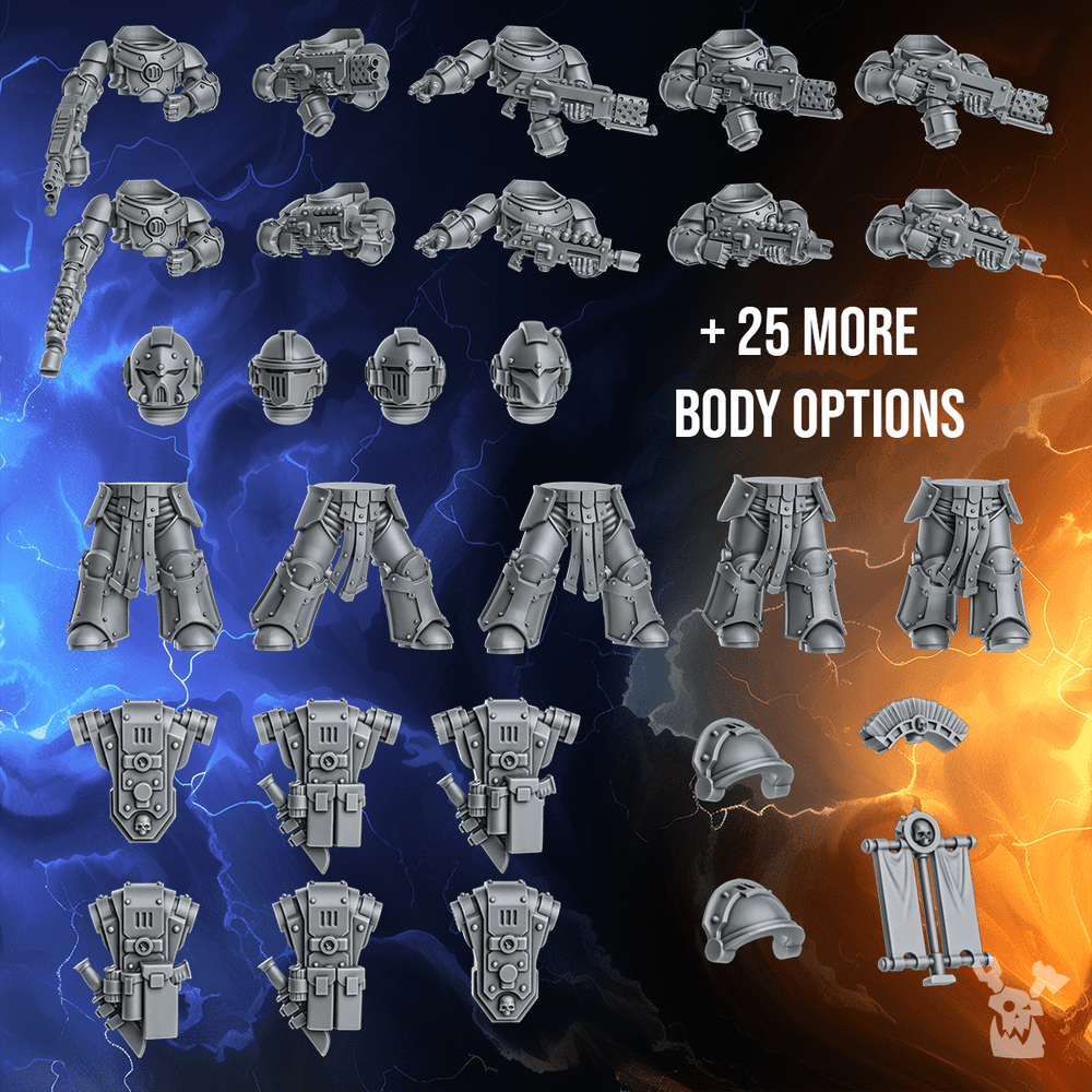 Ancient Era Space Warrior Special Weapon Squads | DakkaDakka | Sci-Fi Grimdark Wargaming Miniature 28mm 32mm