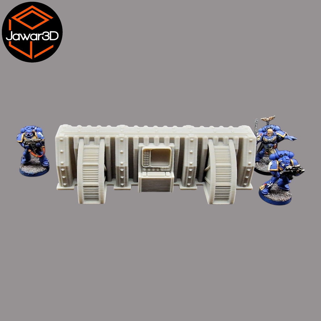 Energy Bridge Console with Turbines - 28mm Wargaming Scatter Terrain Scenery