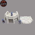 Reinforced Defence Bunker - 28mm Wargaming Scatter Terrain Scenery Tabletop
