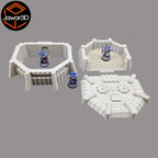 Reinforced Defence Bunker - 28mm Wargaming Scatter Terrain Scenery Tabletop
