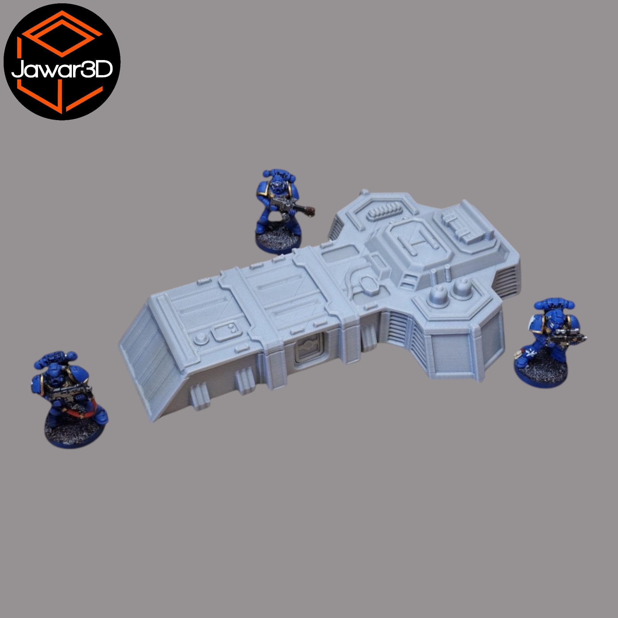 Marine HQ - 28mm Wargaming Scatter Terrain Scenery Tabletop Miniature