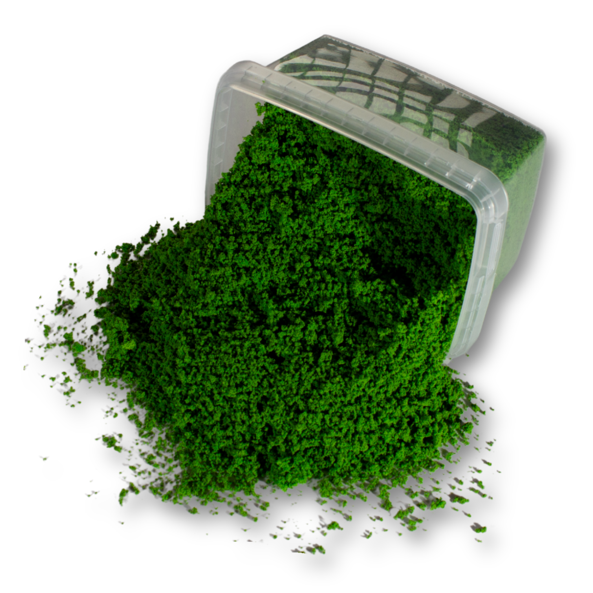 Coarse Flock - Woodland Fern Light Green