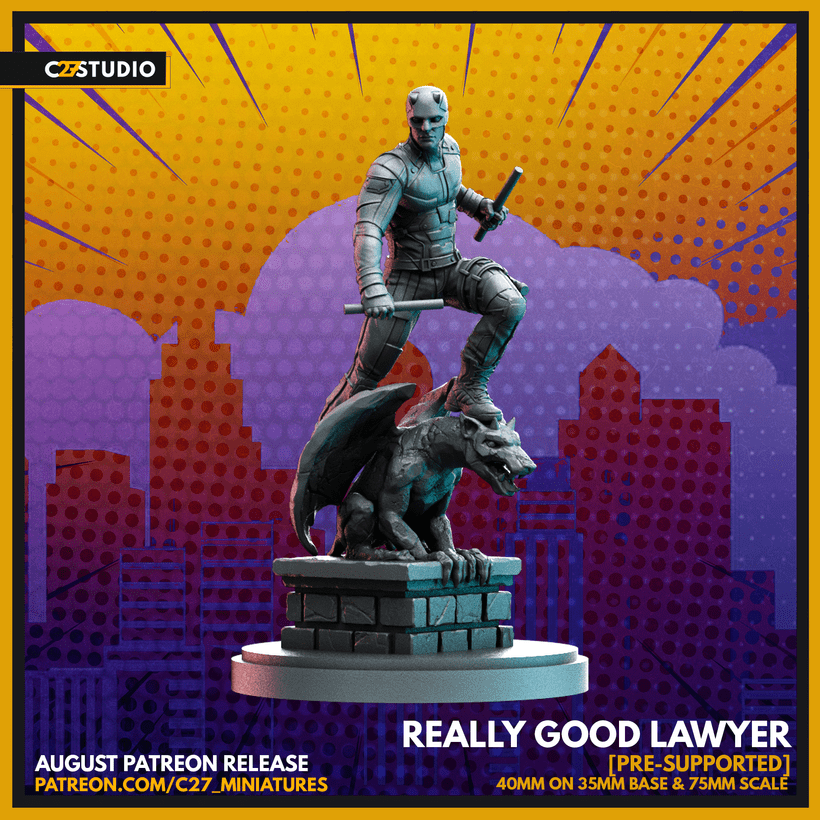 Defenders Team | Super Hero Sci-Fi Miniature | C27 Studio