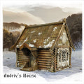 Andriy's House - 28mm DND/Wargame/RPG Terrain