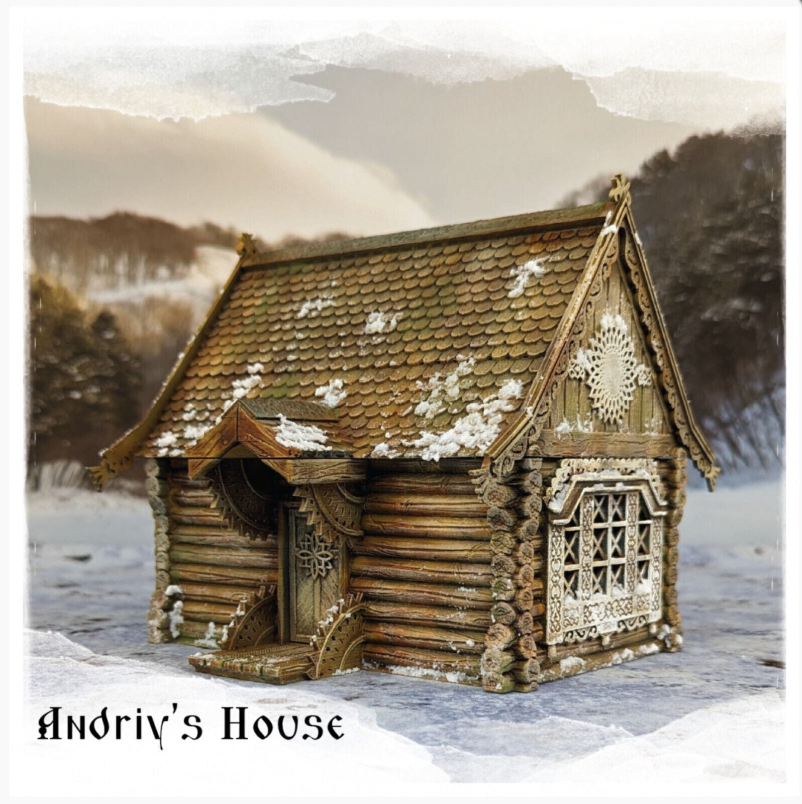 Andriy's House - 28mm DND/Wargame/RPG Terrain