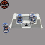 Zarix Corner - 28mm Wargaming Scatter Terrain Scenery Tabletop Miniature