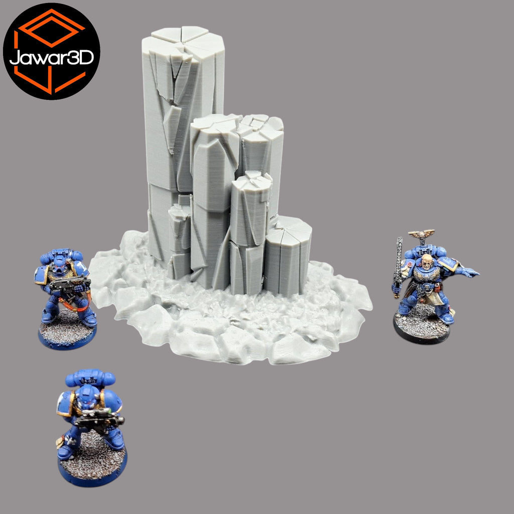 Crystal Formation - 28mm Wargaming Scatter Terrain Scenery Tabletop Miniature
