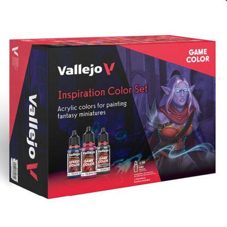 Vallejo Game Color Inspiration Color Set (x48)