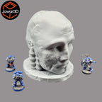 Head Statue - 28mm Wargaming Scatter Terrain Scenery Tabletop Miniature