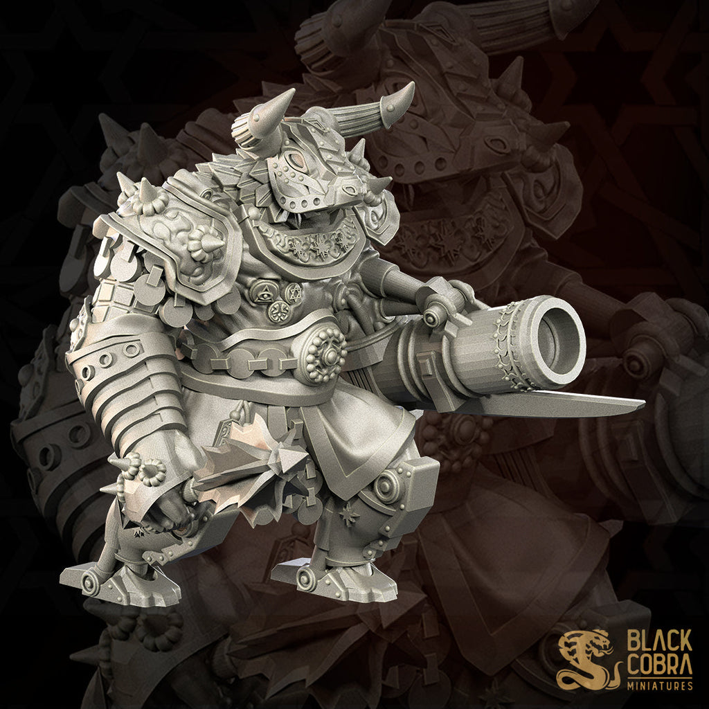 Iron Trencher Bull Miniatures | Trench Grimdark | Black Cobra Miniatures