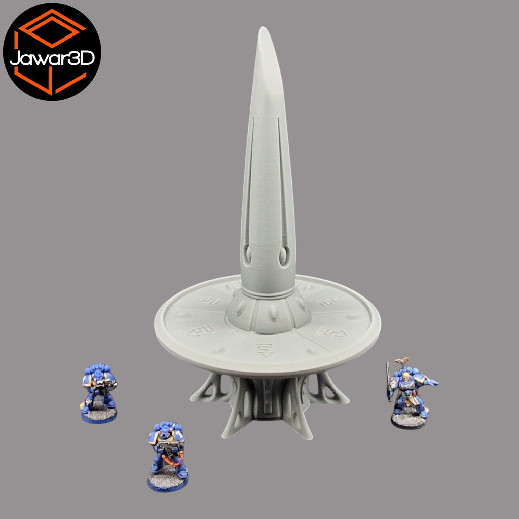 Draxus Post - 28mm Wargaming Scatter Terrain Scenery Tabletop Miniature