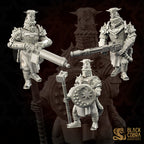 Iron Trencher Elite Guard Miniatures | Trench Grimdark | Black Cobra Miniatures