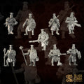 Iron Trencher Elite Guard Miniatures | Trench Grimdark | Black Cobra Miniatures