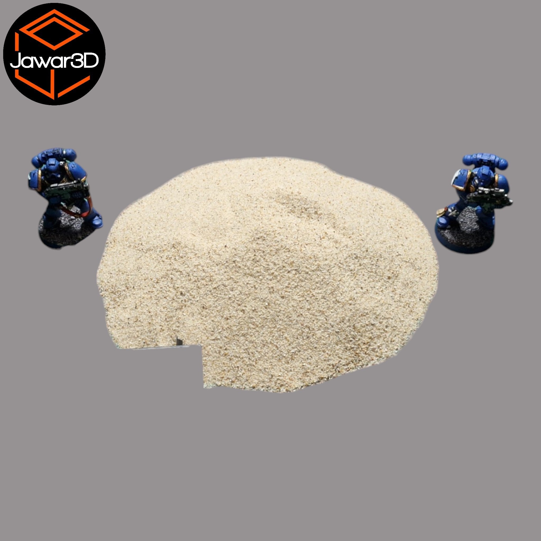 Fine modeling sand for basing miniatures and terrain scenery wargaming 200g