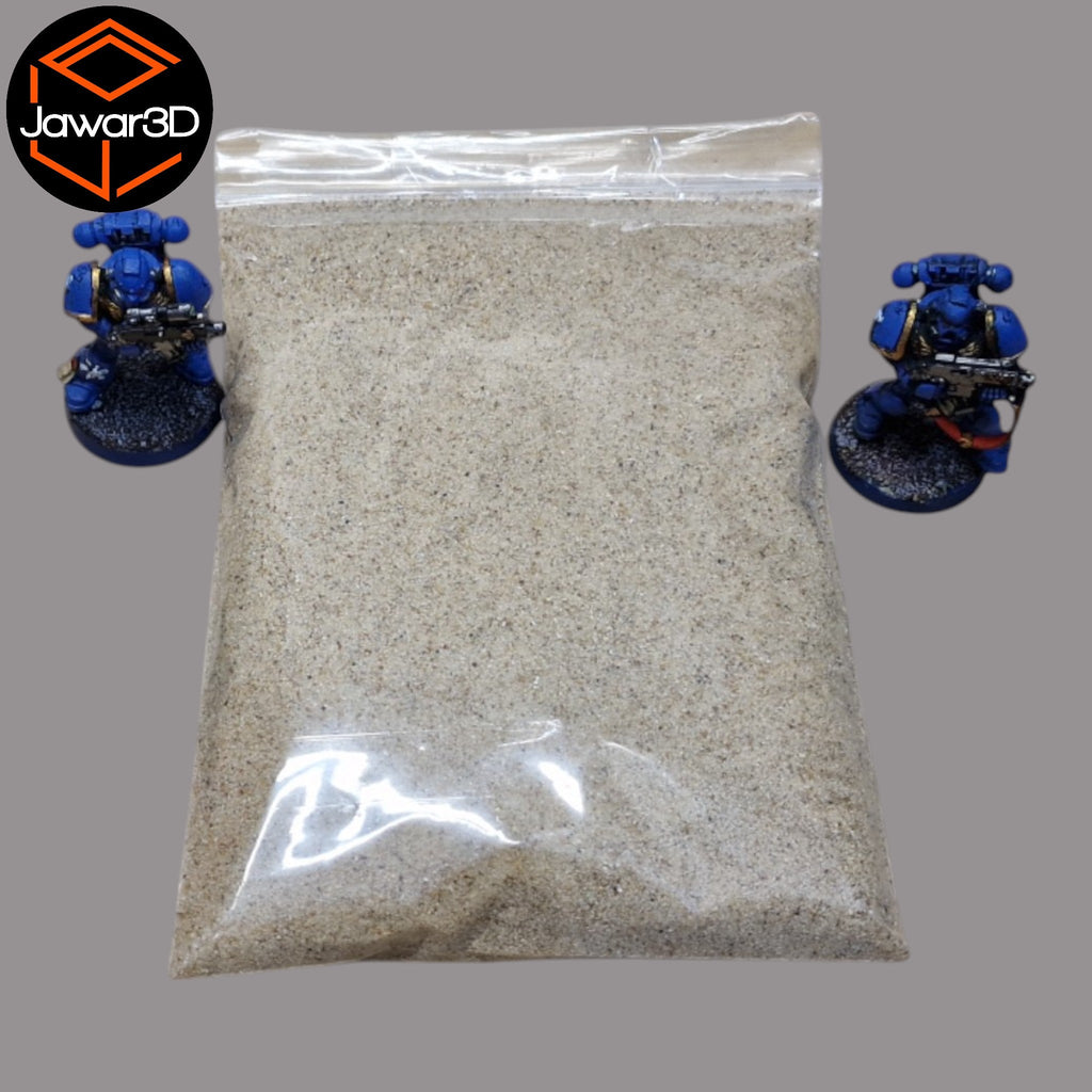 Fine modeling sand for basing miniatures and terrain scenery wargaming 200g
