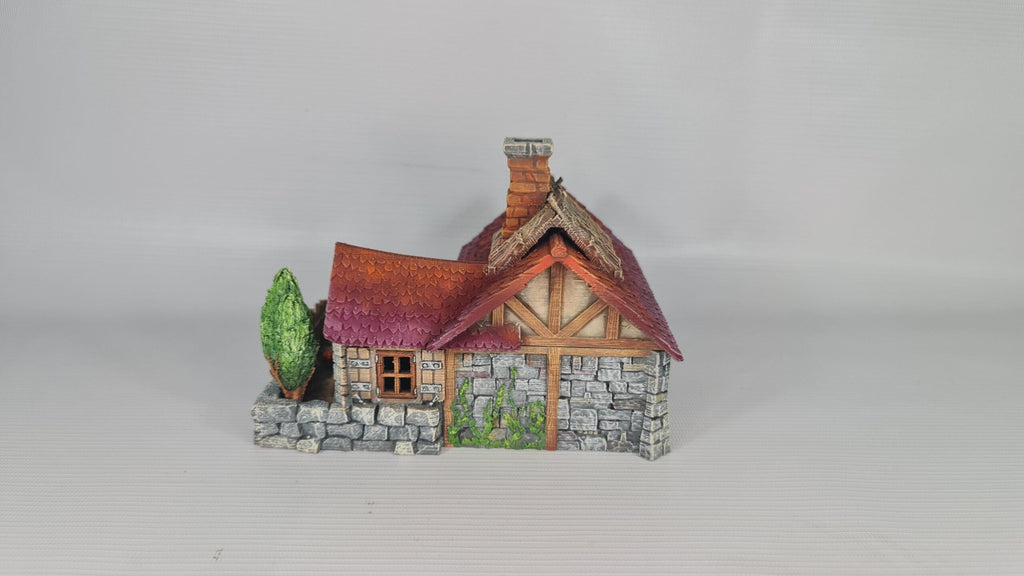 Pumpkin Cottage - 28mm DND/Wargame/RPG Terrain
