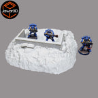 Barricade Emplacement - 28mm Wargaming Scatter Terrain Scenery Tabletop Miniature