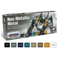 Vallejo Game Color Set - Non Metallic Metal (x8)