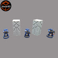 Undead Pillar - 28mm Wargaming Scatter Terrain Scenery Tabletop Miniature