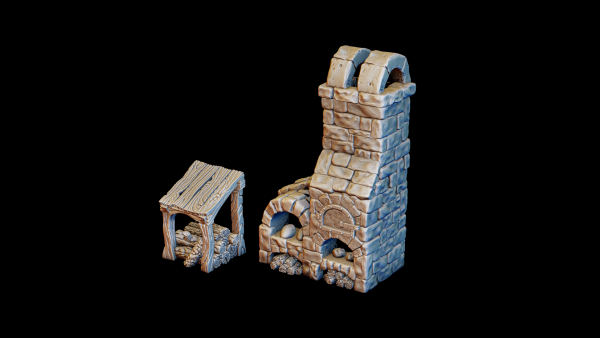 Bakery - 28mm DND/Wargame/RPG Terrain