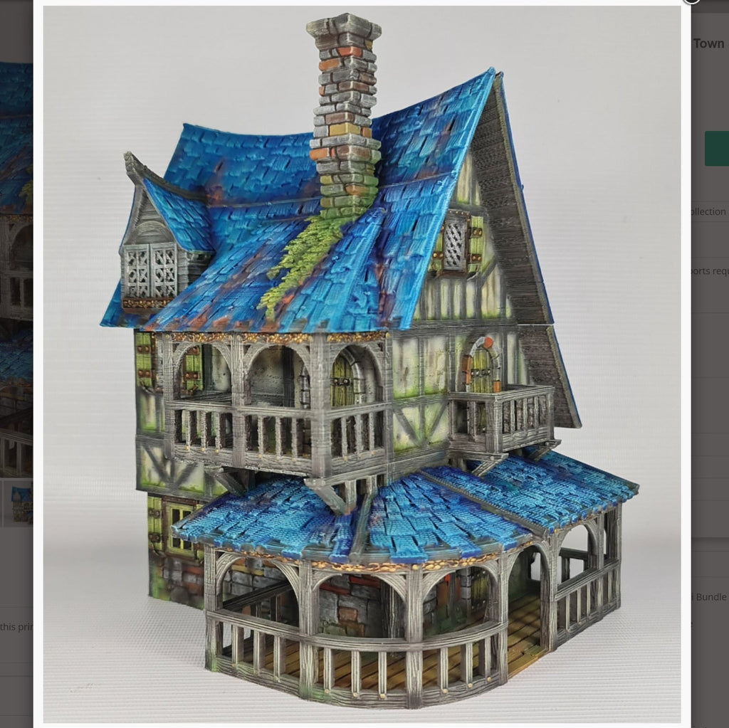 Cobalt Dragon - 28mm DND/Wargame/RPG Terrain