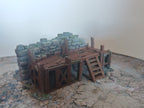 Rubble Barricades - 28mm DND/Wargame/RPG Terrain
