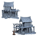 Ruined Food Storage - 28mm DND/Wargame/RPG Terrain