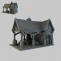 Medieval Forge - 28mm DND/Wargame/RPG Terrain