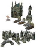 Cemetery Set - 28mm Tabletop Terrain