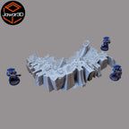 Eldoria Ruins #2 - 28mm Wargaming Scatter Terrain Scenery Tabletop Miniature