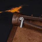 Scroll of Holding (Brown) | Vegan Leather Dice Mat